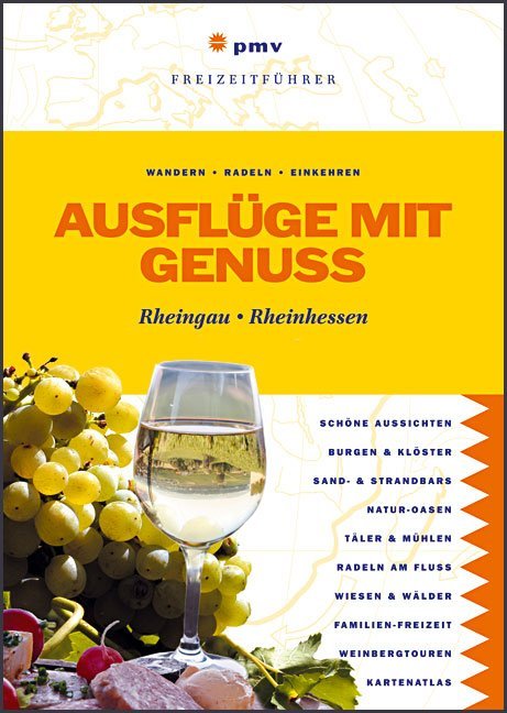 Buchcover Ausflüge mit Genuss Rheingau, Rheinhessen