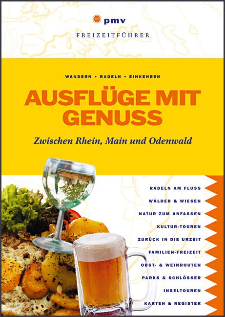 Buchcover Ausflüge mit Genuss Zwischen Rhein, Main und Odenwald