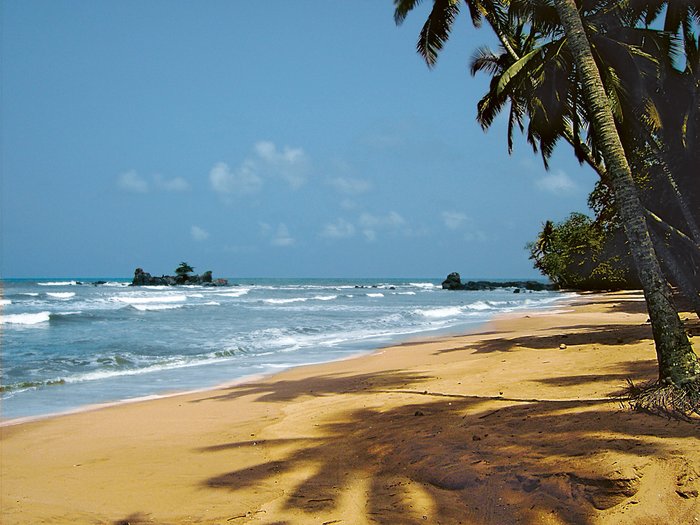 Ankobra Beach in Ghana