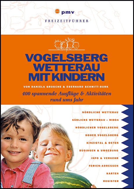 Buchcover Vogelsberg Wetterau mit Kindern