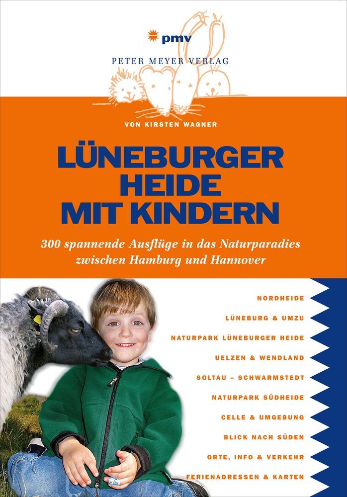 Buchcover Lüneburger Heide mit Kindern