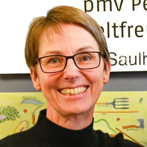 Portrait von Annette Sievers auf der Messe Portrait von Annette Sievers auf der Messe