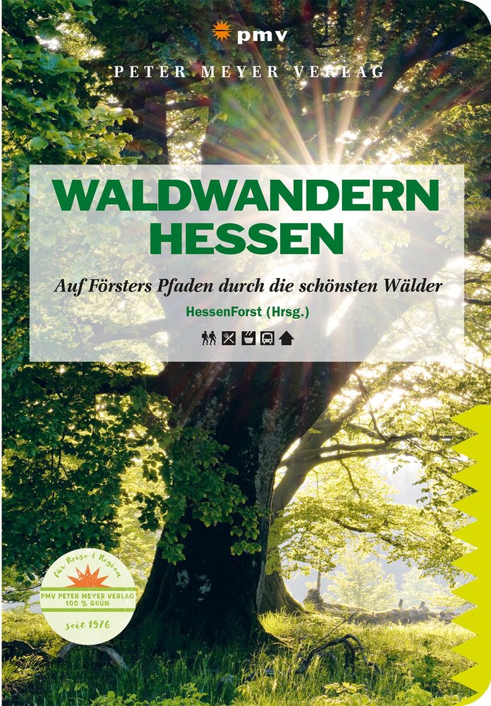 Buchcover Waldwandern Hessen